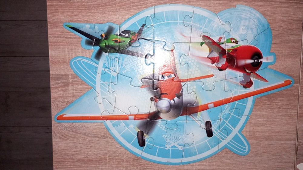 Puzzle Samoloty  kartonowe 20 elementów