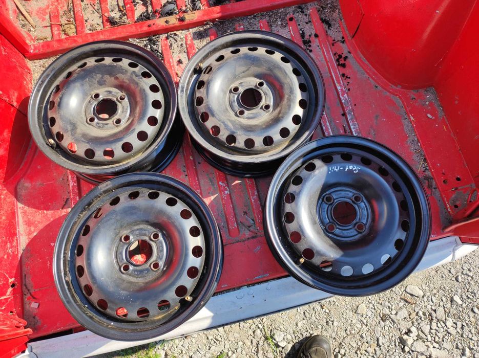 Felgi stalowe 14 ET35 4x100 SEAT MII VW Up Skoda Citigo Wysyłka