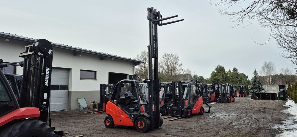 Wózek Widłowy Linde H30D - Diesel - Triplex 4.70 m. - Stan BDB