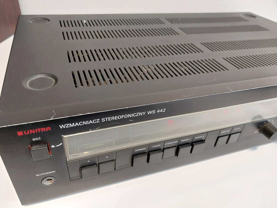 Wzmacniacz Unitra Diora WS 442 - nowy potencjometr głośności