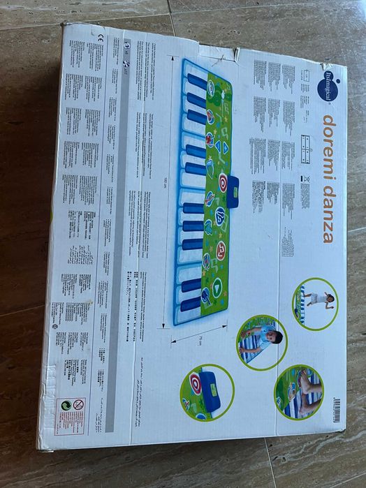 Tapete piano musical