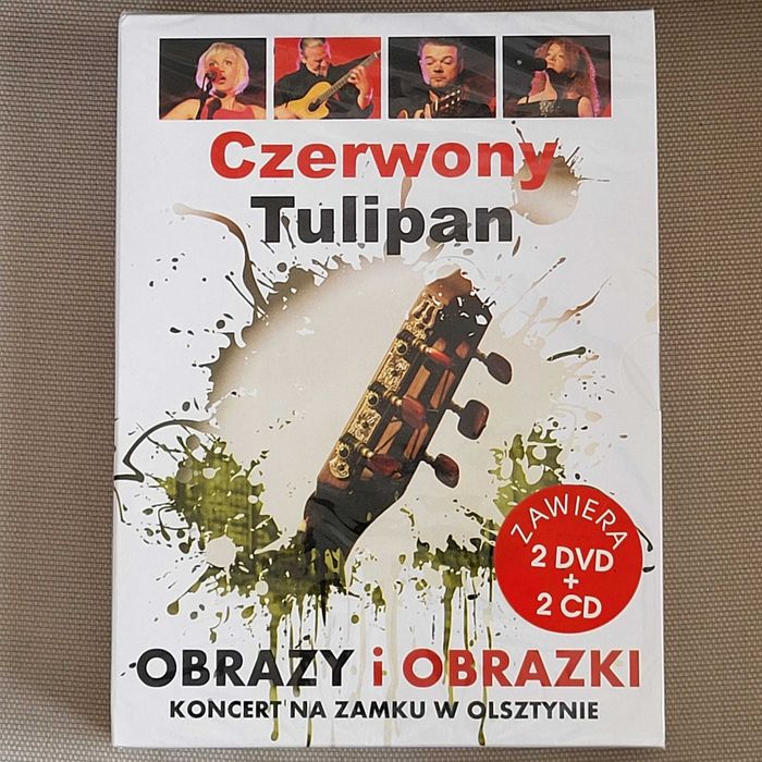 DVD CD Czerwony Tulipan Obrazy i obrazki Koncert na Zamku w Olsztynie