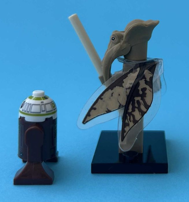 Poggle the Lesser e R7-A7 (Star Wars)