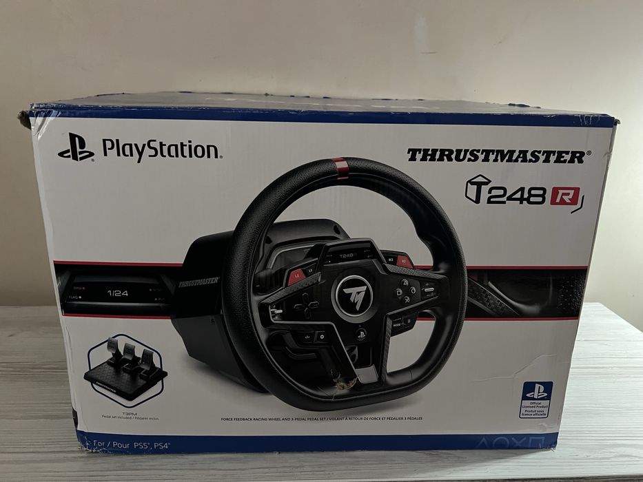 Игровой руль с педалями Thrustmaster T248R