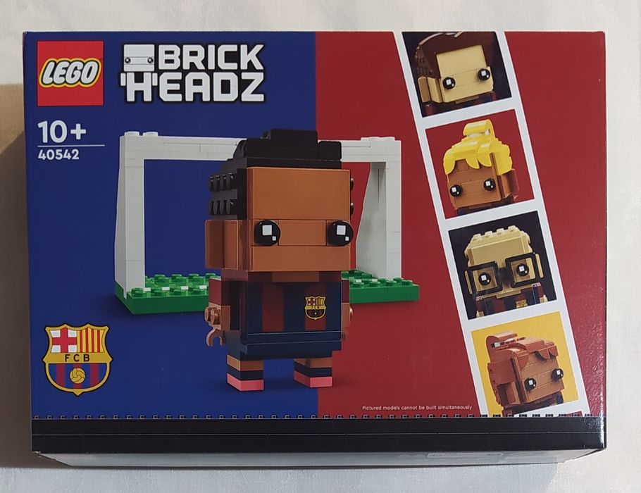 Klocki Lego BrickHeadz 40542 - Portret z klocków FC Barcelona