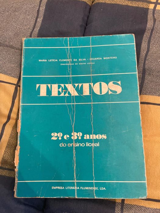 Livro Textos 2º e 3º Anos do Ensino Liceal