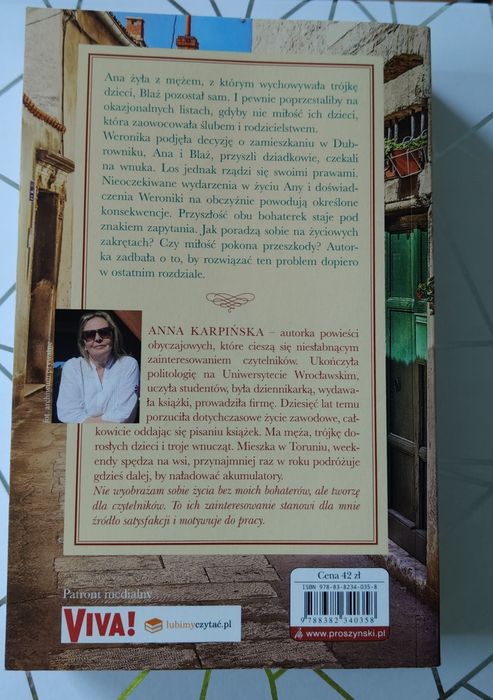 Książka ,,Chorwackie powroty''