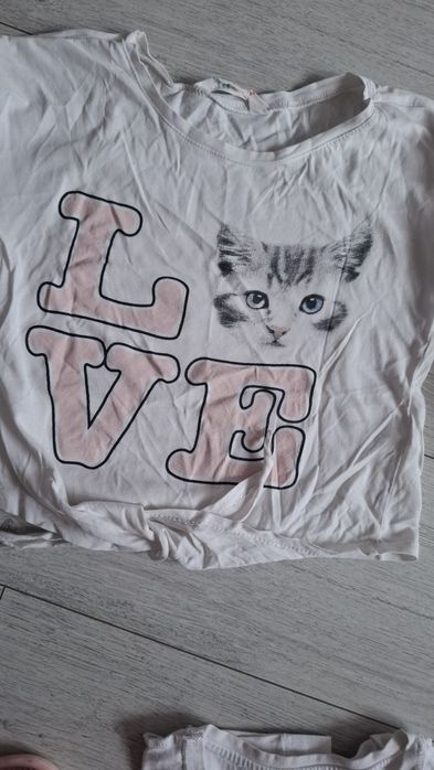 Bluzki koszulki t-shirty z krótkim rękawem