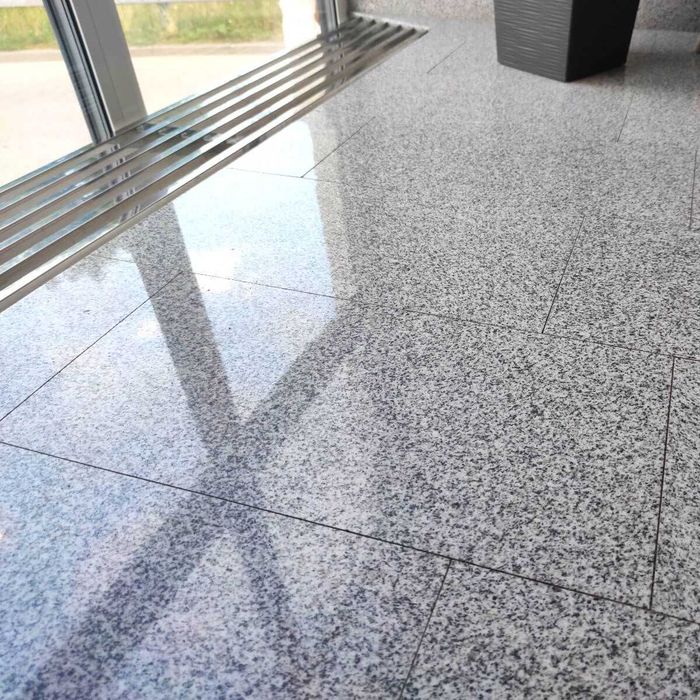 Szary granit G603, płytki, stopnie, podstopnie - schody/ściana/podłoga