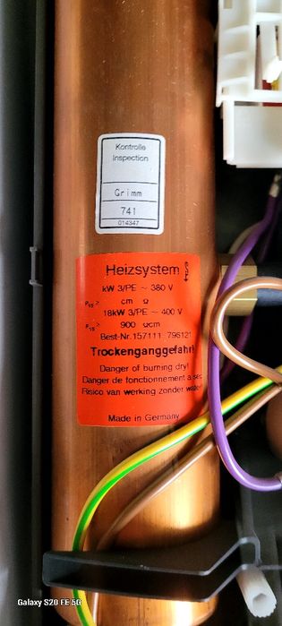 Podgrzewacz elektryczny 3 fazowy