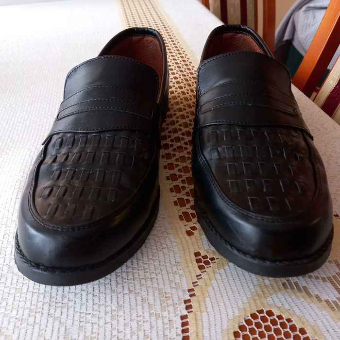 Półbuty męskie czarne