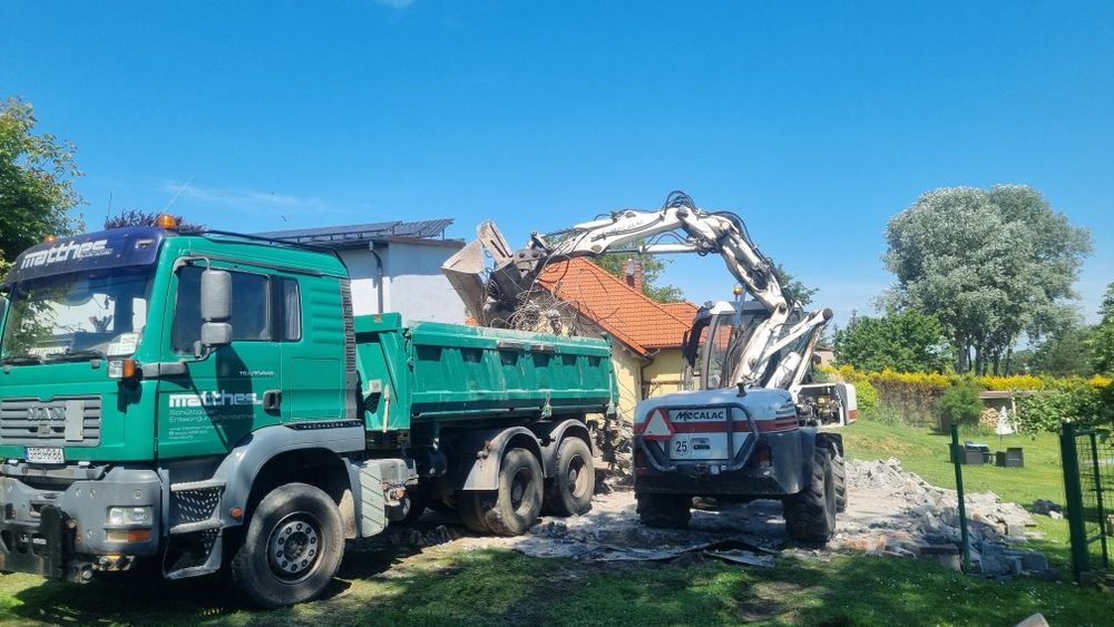 Transport Wywrotka 3 .4 oska  20ton 15ton Man Mercedes
