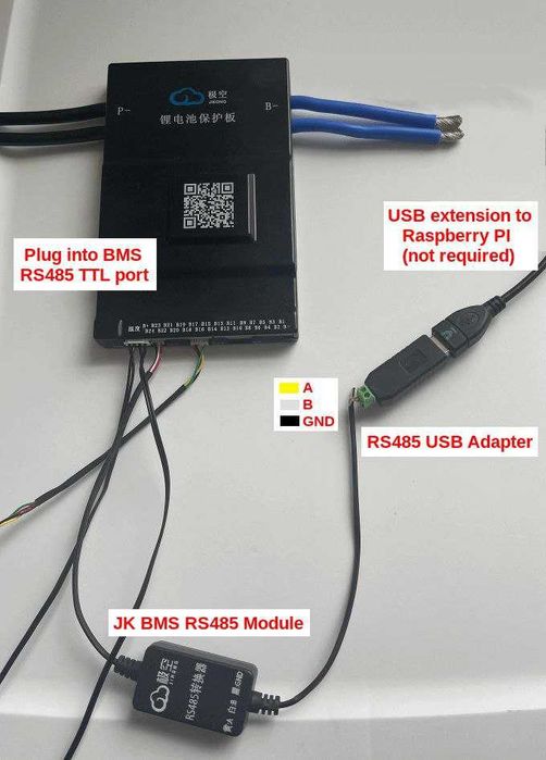 JKBMS RS485 CAN module модуль до БМС 485