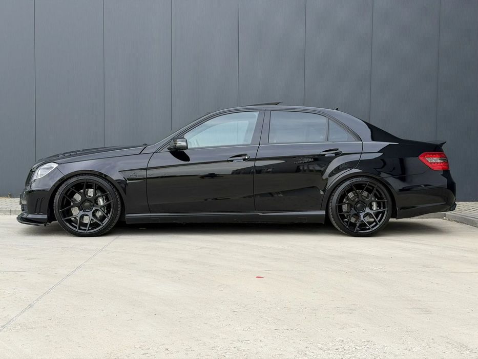 Mercedes-Benz Klasa E E63 AMG 540KM / Doinwestowany na max / Wydech / Koło / Maxton / Kosa