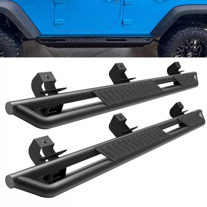 Пороги підніжки   замки капота 07-24 Jeep Wrangler JK JL Gladiator