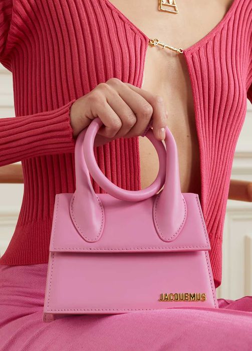 Сумка Jacquemus Le Chiquito Noeud Pastel Pink