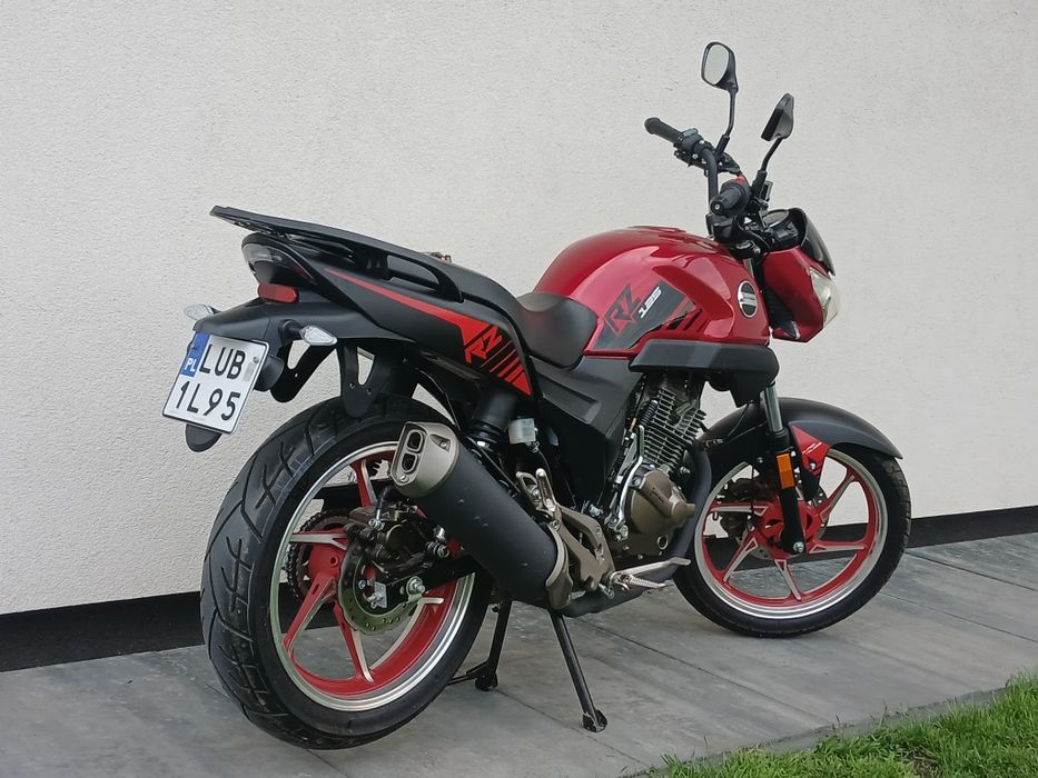 Junak RZ 125 + kufer. Jak Nowy 700km przebiegu.