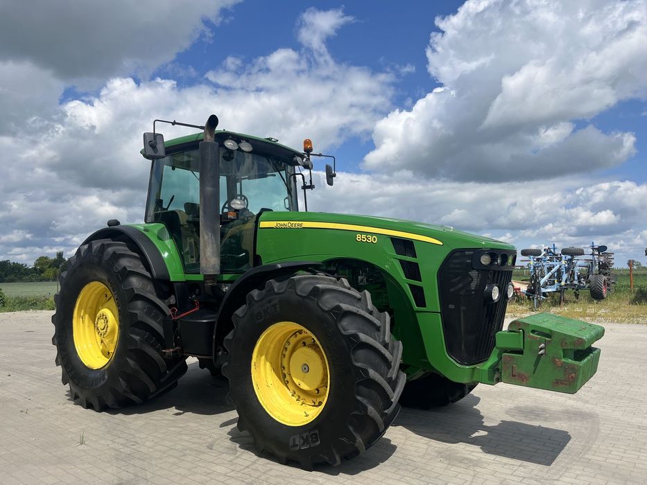 John Deere 8530  John Deere 8530, 2009r. przebieg 9648 mth