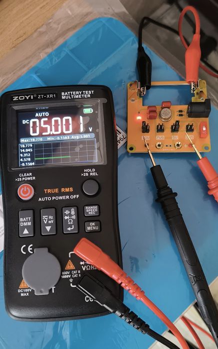 Новинка! Электронный  тестер ZOYI ZT-XR1 Измеряет сопротивление акб.