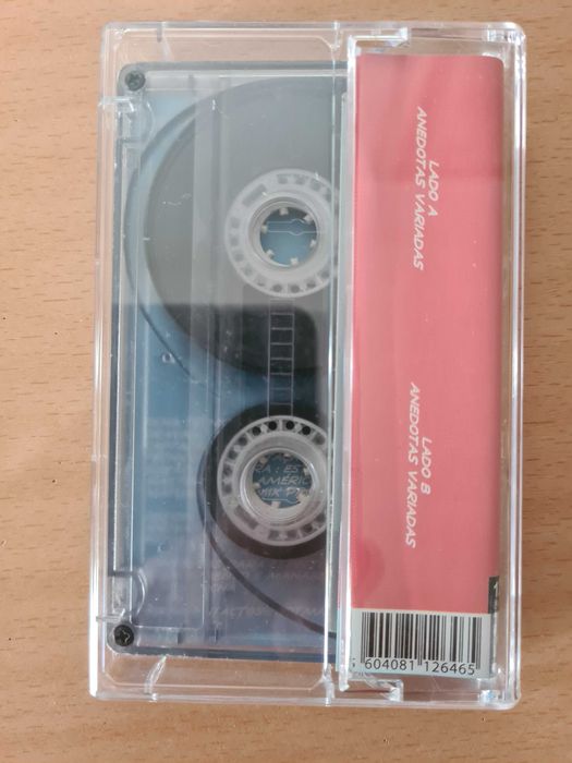 Cassete áudio "Anedotas de Fernando Rocha"