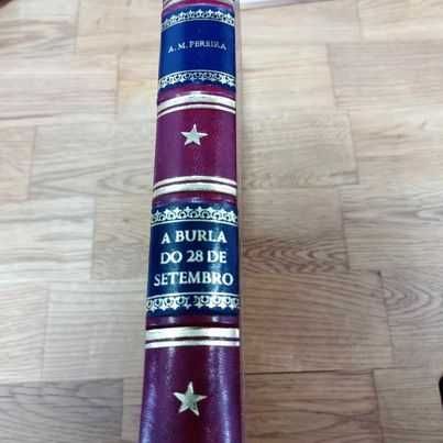 vendo livro A burla do 28 de setembro