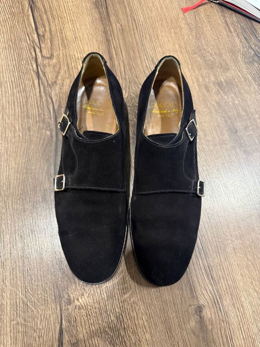 Туфлі чоловічі Doucal’s monk suede, 43,5