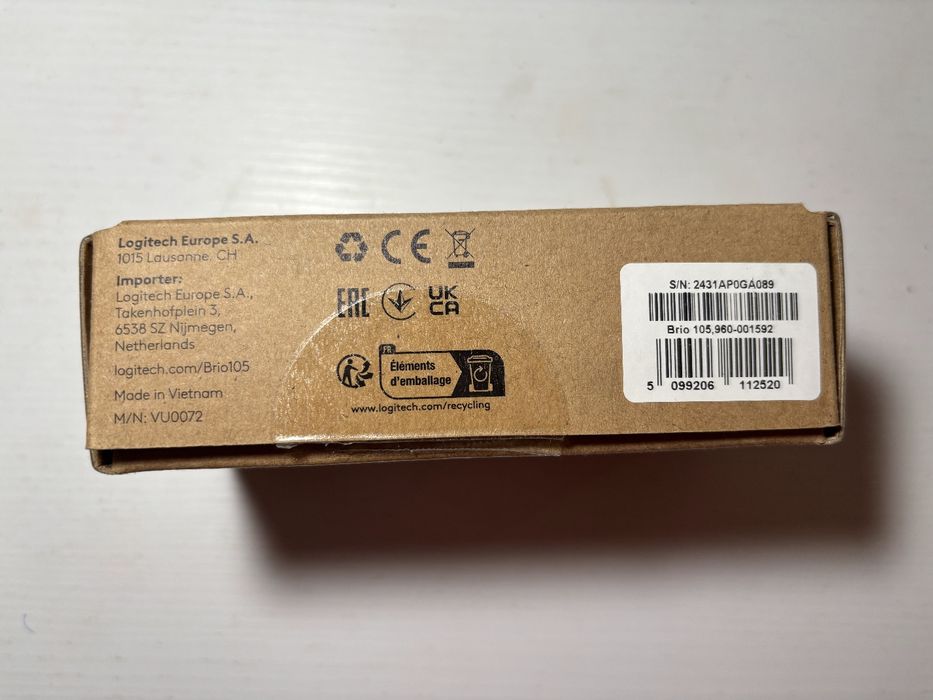 Веб-камера  Logitech Brio 105 Full HD (1080р) - Graphite