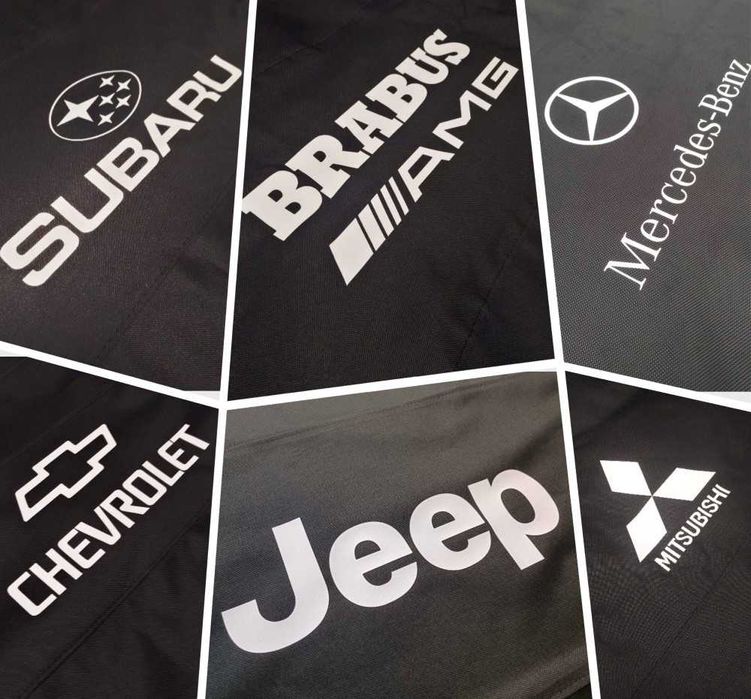 Чохол на запасне колесо, докатку. Великій вибір логотипів.