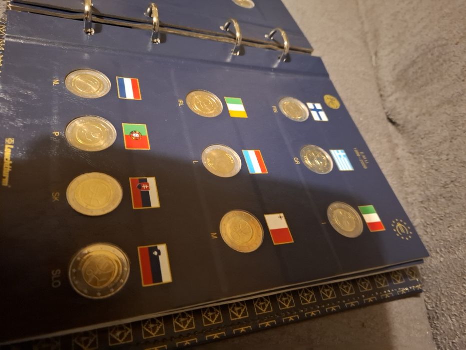 Zestaw klaser monet niemieckich kolekcjonerskich 2 euro