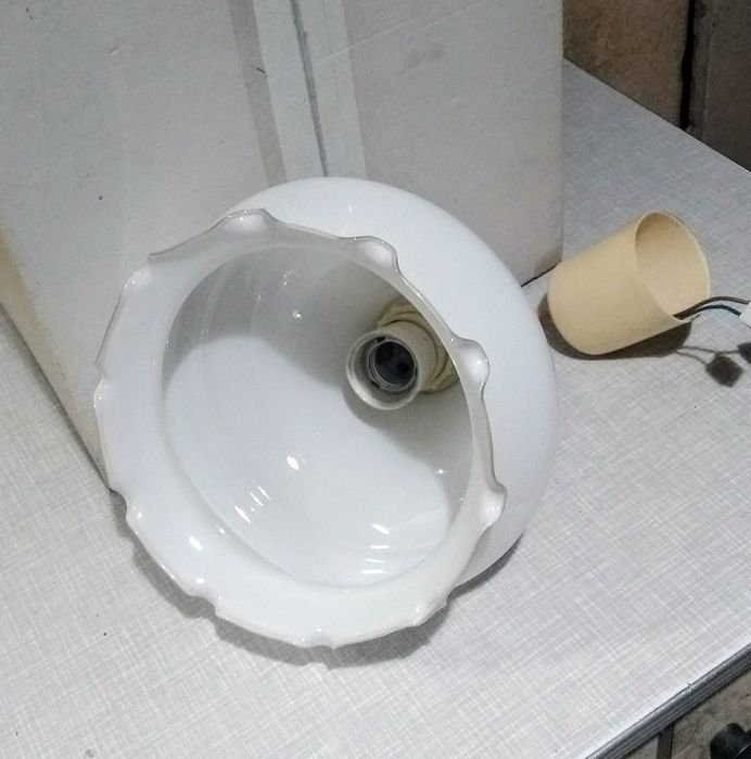 Lampa wisząca PRL