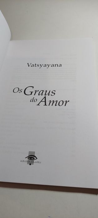 Kama Sutra, Os Graus do Amor - Vatsyayana