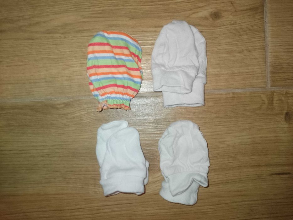 4x Rękawiczki niedrapki