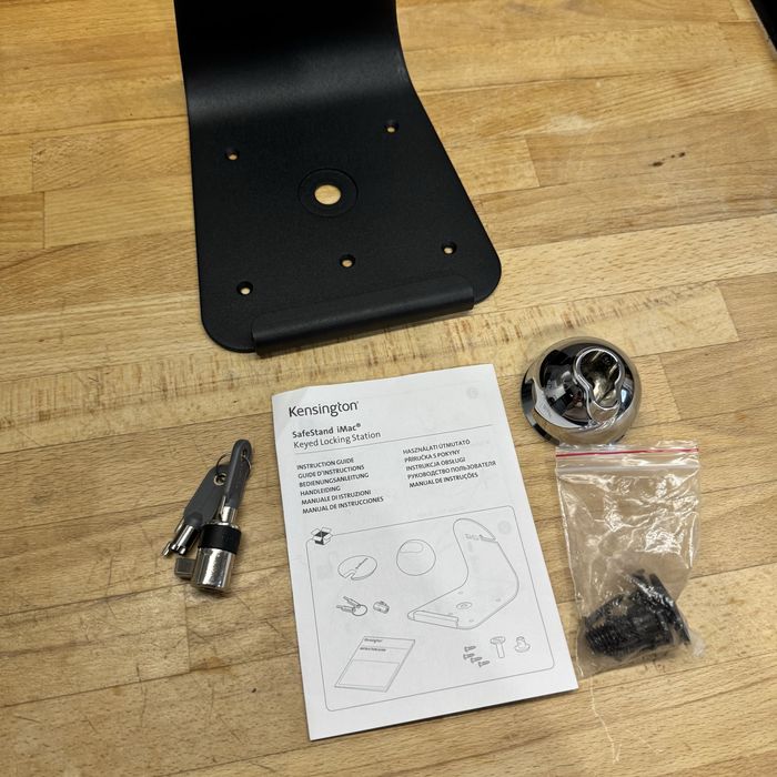 Przystawka Kensington SafeStand iMac Apple 21 27 Keyed Locking Station