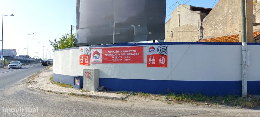 AFONSOEIRO - Armazém num terreno com 1938m2!