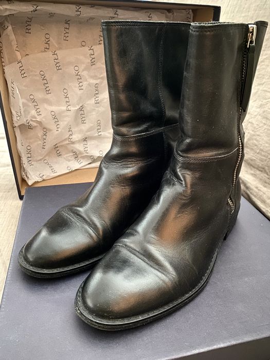 Buty botki skórzane Rylko rozmiar 37