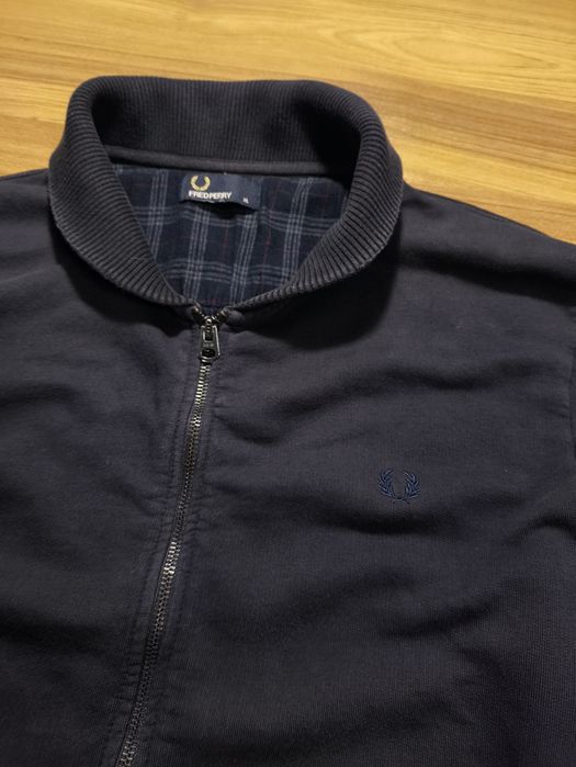 Вінтажний світшот Fred Perry 90-х років на блискавці