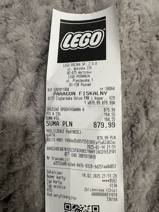 Lego Technic 42175 Volvo