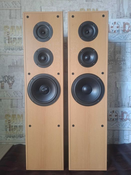 Колонки Jamo E430 Потужність 2х120Вт. 4-8Ω. Cinema Front — якісна підлогова акустика Стерео Hi-Fi | стан ТОП | Аналог Sony Pioneer Yamaha Magnat