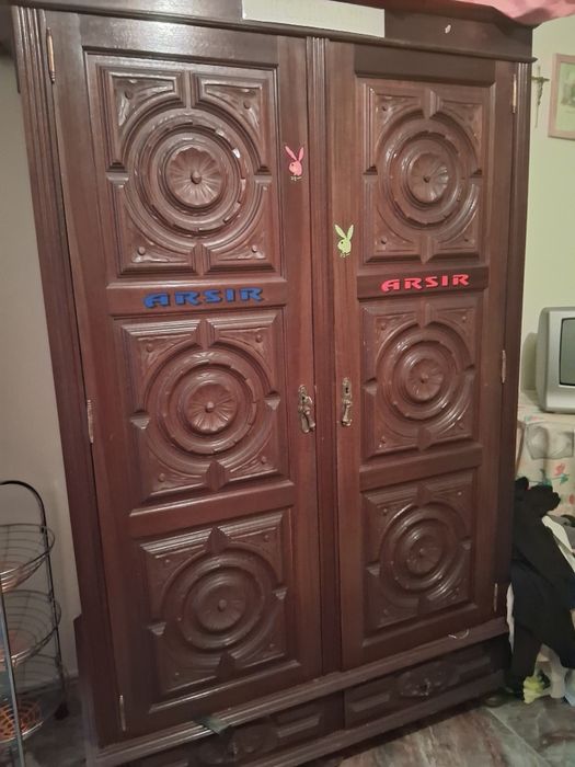 Quarto de cama solteiro vintage