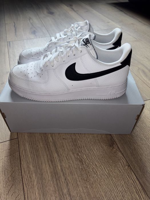 Buty Męskie Nike Air Force 1’07 Biel/Czerń