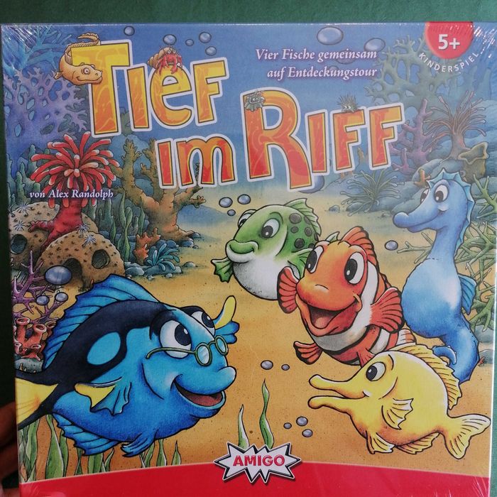 Tief im Riff - jogo de tabuleiro