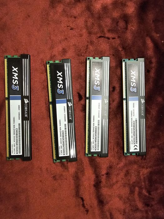 DDR3 Ram 16gb (4x4Gb) 1333 Mhz