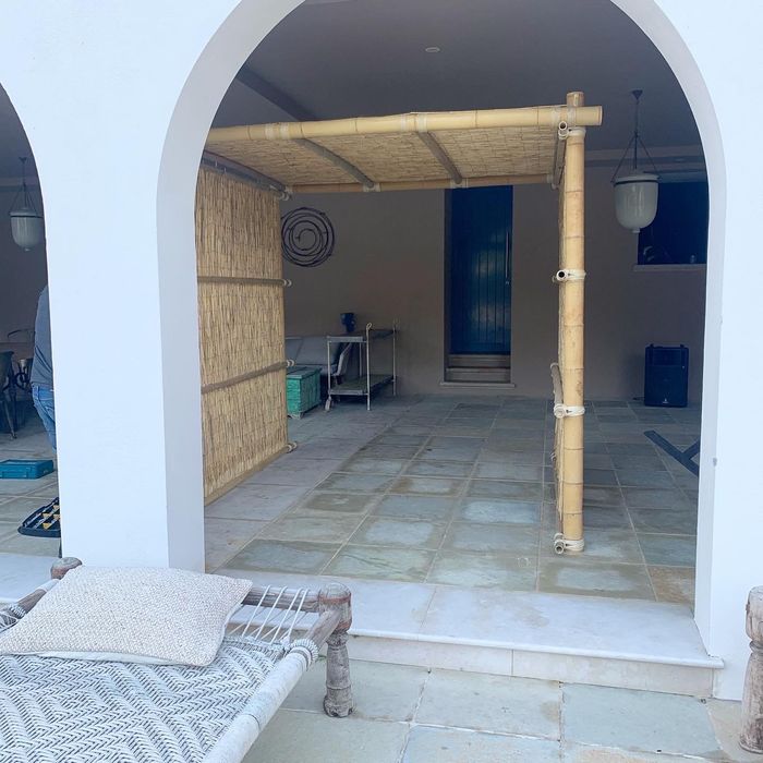 Paineis de bambu e cana - 3 peças - em conjunto de cabana ou por painel separado | 240x230cm