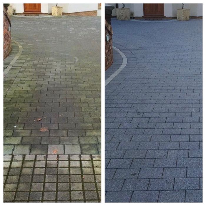 Czyszczenie kostki brukowej oraz fasad