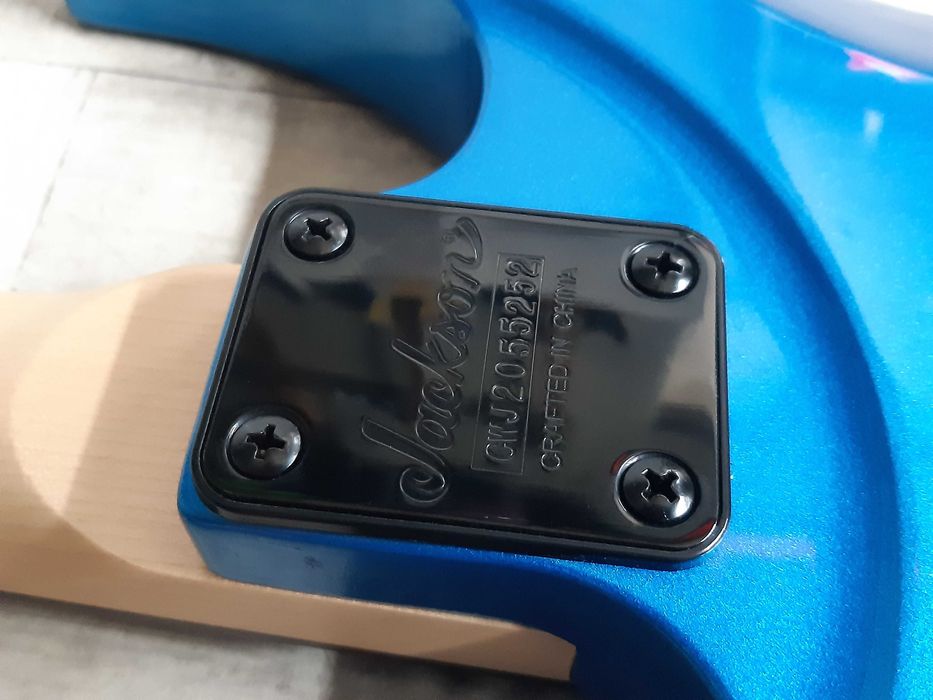 Gitara do Metalu - Jackson -Blue Metallic - wysyłka Gratis lub zamiana