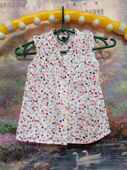 Кофтинка блуза на дівчинку