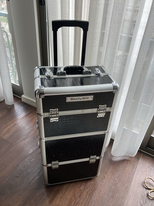 Trolley de makeup e cabelos Beauty Box