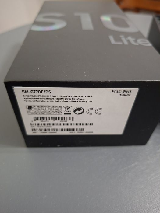 Smartfon Samsung Galaxy S10 LITE , używany, czarny , stan idealny
