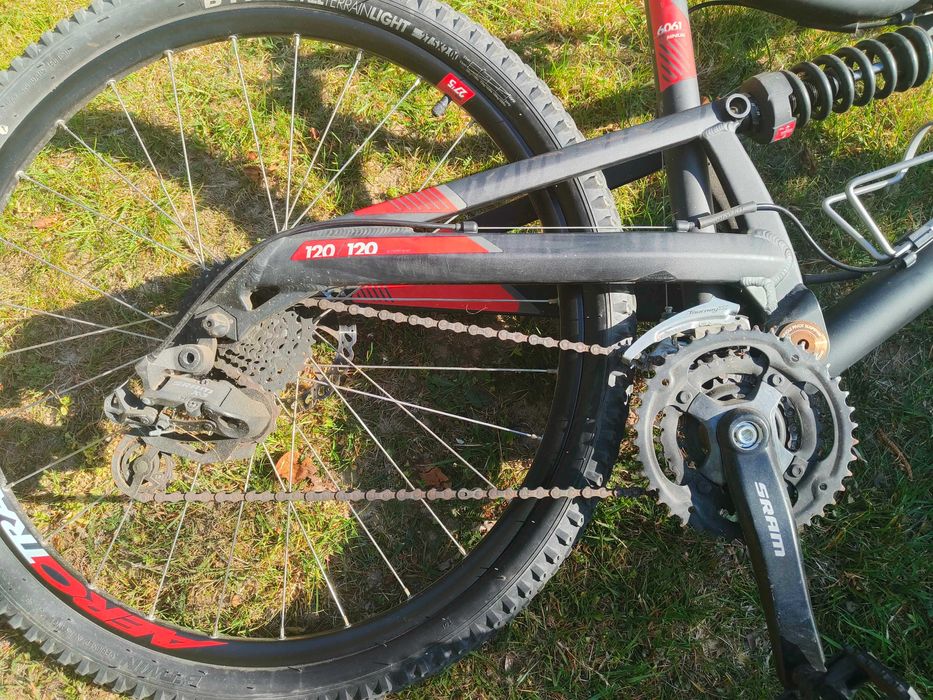 Rower górski mtb BTWIN Rockrider 520s rama L