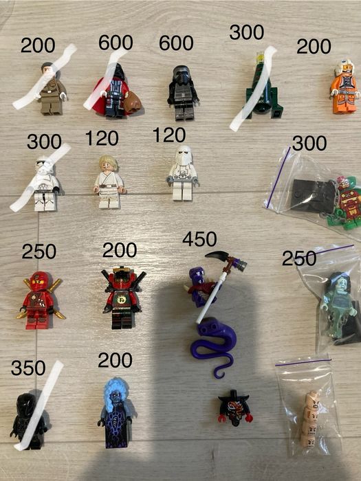 Lego мініфігурки ninjago